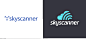 Skyscanner Logo, Before and After