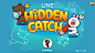 LINE系列《HiddenCatch》手机游戏界面设计_UI路上