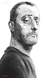 Face of a professional_ Jean Reno by ali-kiani-amin on deviantART