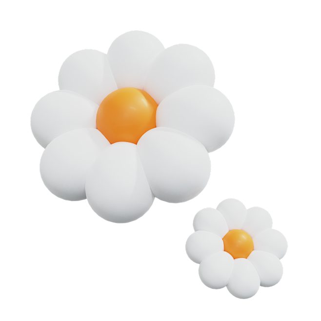 3D气球花朵