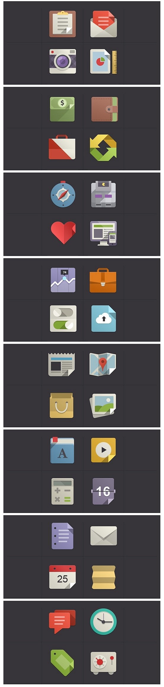 Flat icons | App, Di...