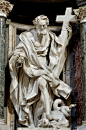 St. Philip by Giuseppe Mazzuoli (1705-11) in the Archbasilica of St. John Lateran