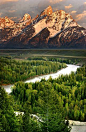 Sunrise at Grand Teton National Park