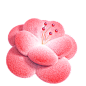 摄图网_402425695_3D立体卡通毛绒粉色花朵模型元素（非企业商用）
