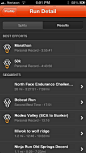 Strava Run健康APP界面设计 健康手机界面