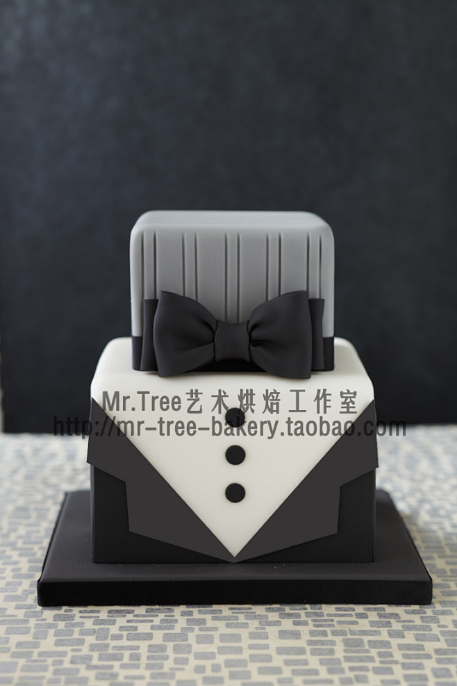 西安Mr.Tree翻糖蛋糕 父亲节礼服
...