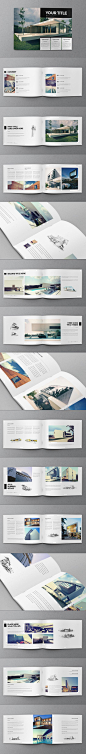 Minimal Architecture Brochure. Download here: http://graphicriver.net/item/minimal-architecture-brochure/9936143?ref=abradesign #design #brochure: 
