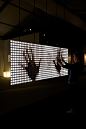 ‘You Fade To Light’ is is an interactive media installation that provokes a kinesthetic dialogue between the viewer and their very own mirror image. The work encourages the audience to physically and intuitively experience the creation of light itself.