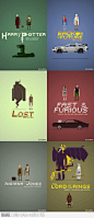 Movie Pixel Posters: 