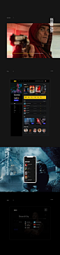 K-Base : K-Base is a design concept for Movies, TV and celebrity content that provides creative approach to visual design and a clear user experience. 