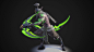 Genjidan Twinblade : The Demon Reaper, Thammatorn Hirantiaranakul : Rise again after survive the severe injuries from latest battle with The Great demon and accidentally push through the gate of time.
Rescured by the Overwatch team expected to be one of t