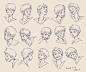 Expression Design of Donald by ~chacckco on deviantART