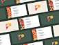 Pinpoint business cards