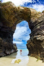 Playa de las Catedrales, Galicia, Spain