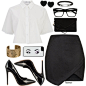 #fashion #fashionset #fashionsets #outfit #outfitonly #tops #tees #shirts #blouses #skirts #skirt #heels #shoes #cases #bag #clutch #bracelets #glasses #earrings #office #officewear #WorkWear