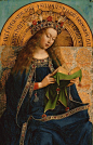 根特祭坛画之圣母(中上部)  凡艾克兄弟  尼德兰  文艺复兴时期