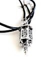 Silver Droplight Lantern Pendant Necklace by ~crystaland on deviantART