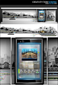 Power industry-- Smart city presentation user interface by CRE Imagination 科睿展示 电力行业智慧城市交互演示界面