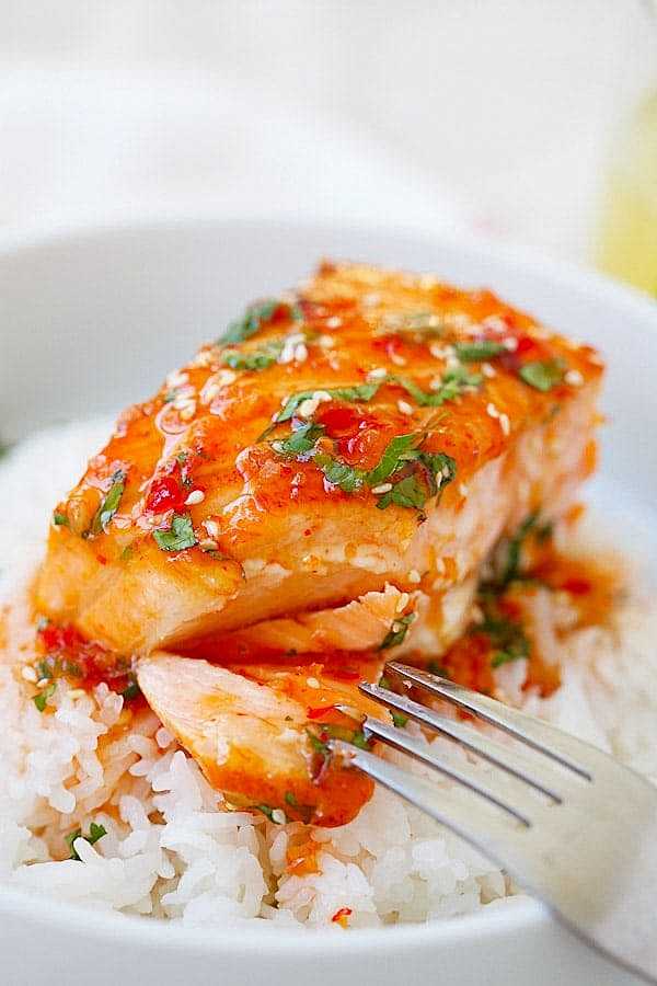 Sweet Chili Salmon -...