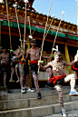 拍摄青海黄南州土族的“於菟”节