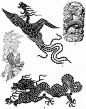 #绘画参考# 中国古代花纹图案。（图片来自网络搜集整理）