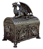 Dragon - Treasure Chest Box [TL157600215] - $49.50 : Unique Gifts for Body Mind and Spirit | Metaphysical, Conscious Living, Personal Growth and Development | Statuary, Tarot, New Age Music, Books, Home and Altar Decor, The Guiding Tree. Would make a grea