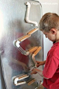 Magnetic Changeable Marble Run  http://frugalfun4boys.com/2014/10/16/changeable-magnetic-marble-run/