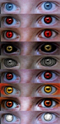 different eyes of power in naruto