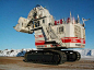 TEREX RH400 hydraulic shovel