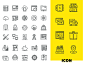 linear icon industry icon linear icons illustration icon design ui