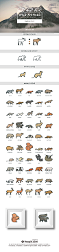 动物盖01 01 50野生动物SVG和PNG图标集