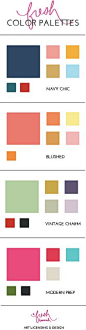 2014-2015 Color Palettes: 