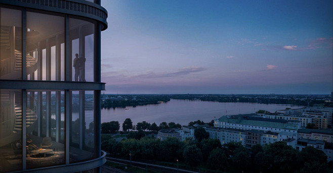 Skyline Hamburg : We...