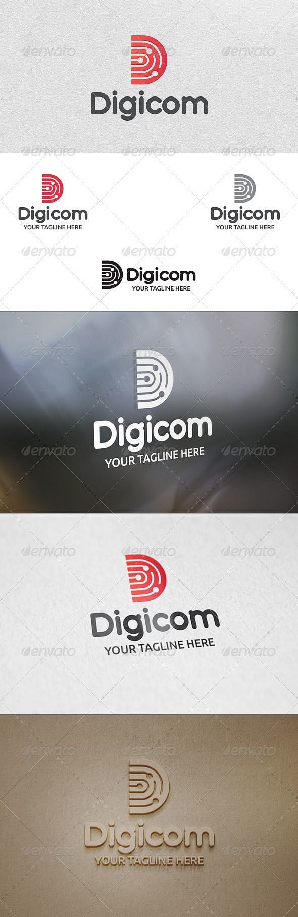 Digicom (Letter D) -...