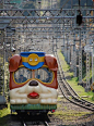 Ikoma Cable Line to Mt. Ikoma, Nara, Japan 生駒ケーブル