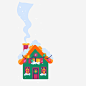 圣诞节手绘被雪覆盖的房屋矢量图高清素材 下雪 冬天 冬季 圣诞节 房子 房屋建筑 新图网 被雪覆盖的房屋 装饰图案 矢量图 免抠png 设计图片 免费下载