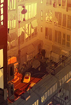 馍饭青年采集到画_插画_Pascal Campion