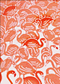 火烈鸟的现代设计。 在日本，火烈鸟是已知的，因为他们的鲑鱼的粉红色羽毛和特点一腿的姿势，类似于日本起重机为“粉红起重机”。

热衷分享优质设计资源，共享带来进步，欢迎关注！http://huaban.com/jasonlve/