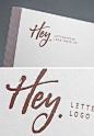 Letterpress Logo MockUp #2 : Today's special is a photorealistic mock-up that will help you display your logo design in a sophisticated manner due to...