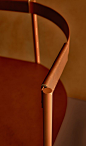 Offset is a minimalist chair designed by Copenhagen-based designers Johansen Faurschou