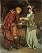 Flora MacDonalds Farewell to Bonnie Prince Charlie by George William Joy