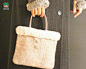 手工制作可爱的毛毡布艺包包-╭★肉丁网