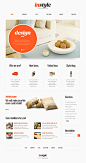 Preview White Interior Design WordPress Theme by E by Satomit