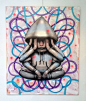 Seth GlobePainter - Exhibition, Galerie Geraldine Zberro, Paris, France, January 2014