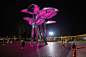 大型城市雕塑-不锈钢公园光伏树雕塑-杭州幻天雕塑艺术有限公司