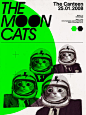 太空猫有趣海报设计欣赏 - 设计帝国