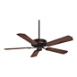 Savoy House Lighting - Savoy House Lighting 52-FAN-5WA-13 Builder Specialty Indoor Ceiling Fans in Engl - Uncomplicated, versatile style in English Bronze Finish with Walnut Blades- ready to use in an endless number of spaces