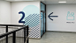 Wayfinding system in Gemini Park Tychy mall : Wayfinding in a shopping mall