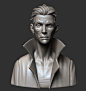 Howler bust, Vincent Ménier : A couple of clay renders of my Dishonored 2 bust. Been playing around a little with colours and details.

This is the high poly for a game-res project which I'm still working on.

Concept is by Cédric Peyraverney: https://www