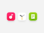 System Icons alarm clock world clock bigsur icon big sur icon ios icon iphone icon letter paper mac icon macos icon osx icon memorandum memo music player note paper operating system icon os icon realistic icon app icon sandor skeu icon skeuomorph icon ske